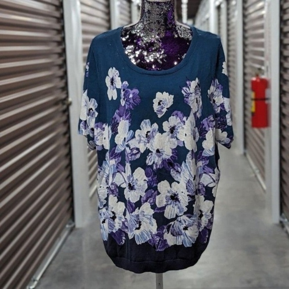 Cottagecore Soft‎ Girl Floral Sweater Cozy Chic - Premise 2x NWT